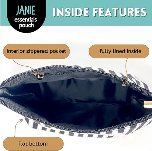 Miniatura 3 de Lindas bolsas de maquillaje para mujer, bolsa de cosméticos, neceser de viaje, bolsa de maquillaje, bolsa de lápices con cremallera, regalos únicos