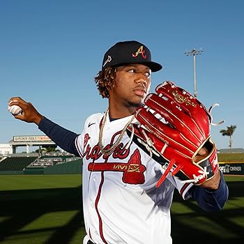 Amazon | mens Outfield Pro Preferred Ronald Acuna Jr Gameday