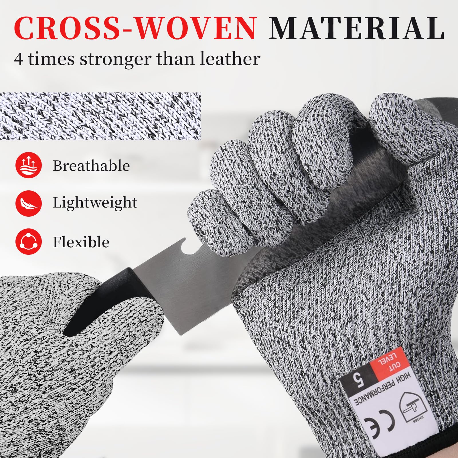 SGQTZDZQ Cut Resistant Gloves - Image 2