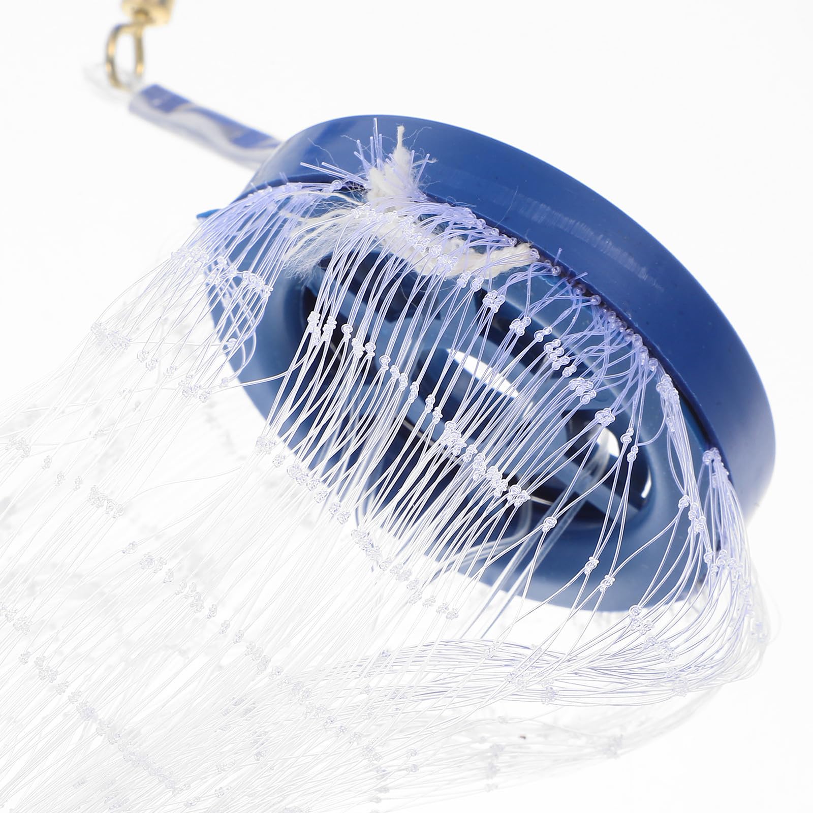 Toyvian Filet de Pêche Jeté sans Anneau, Lancer Le Filet de Pêche 1, 5 M