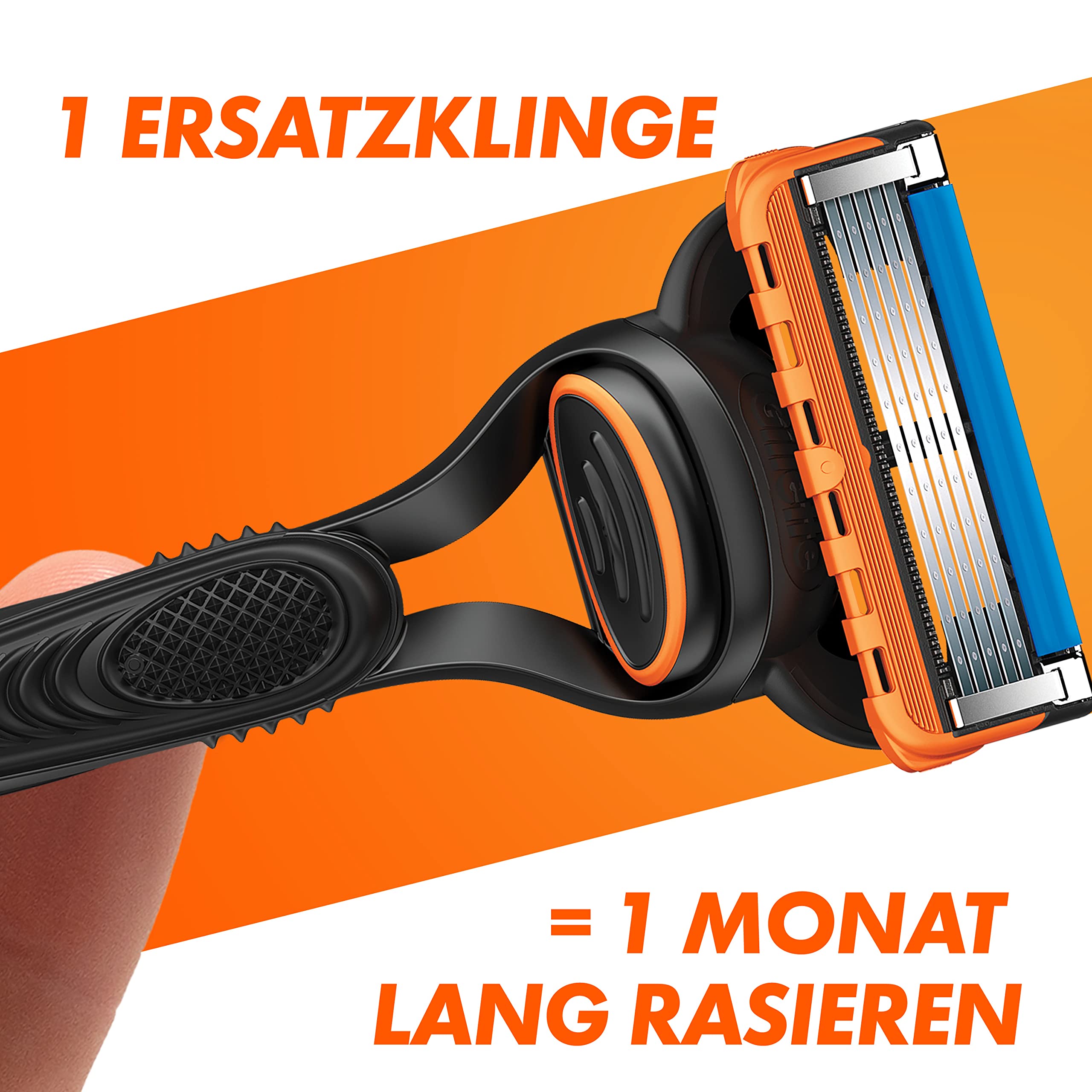Gillette Fusion 5 Rasierklingen für Rasierer, 8 Ersatzklingen für Nassrasierer Herren mit 5-fach Klinge, Made in Germany