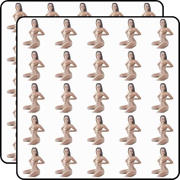 Sexy Stickers #131 Scrapbook Stickers Vinyl Decals 1" Size 50-Pack for Journals, Cards, Crafts