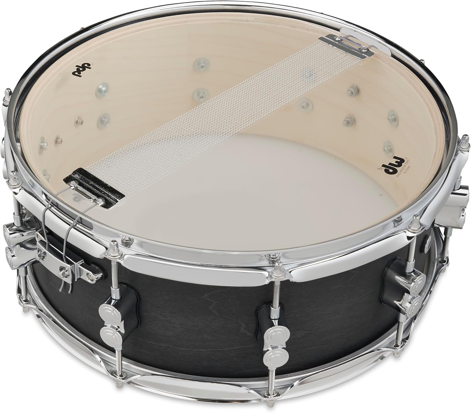 Pacific SN5514BWCR 5.5x14 Black Wax over Maple Snare Drum