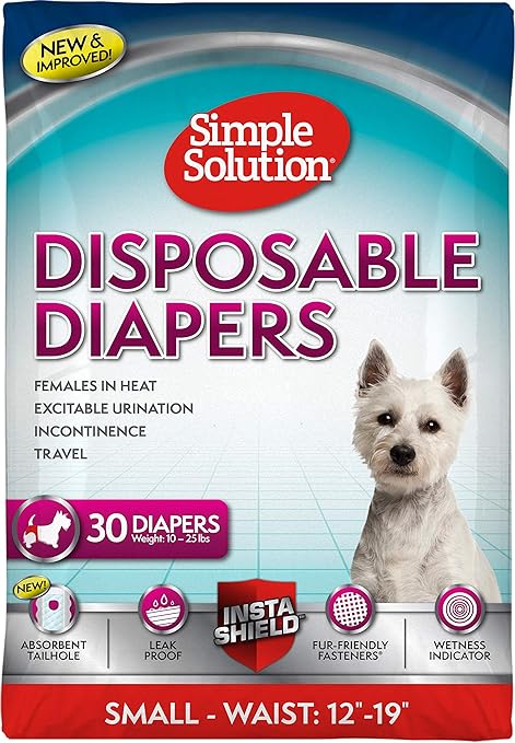 simple solutions disposable dog diapers