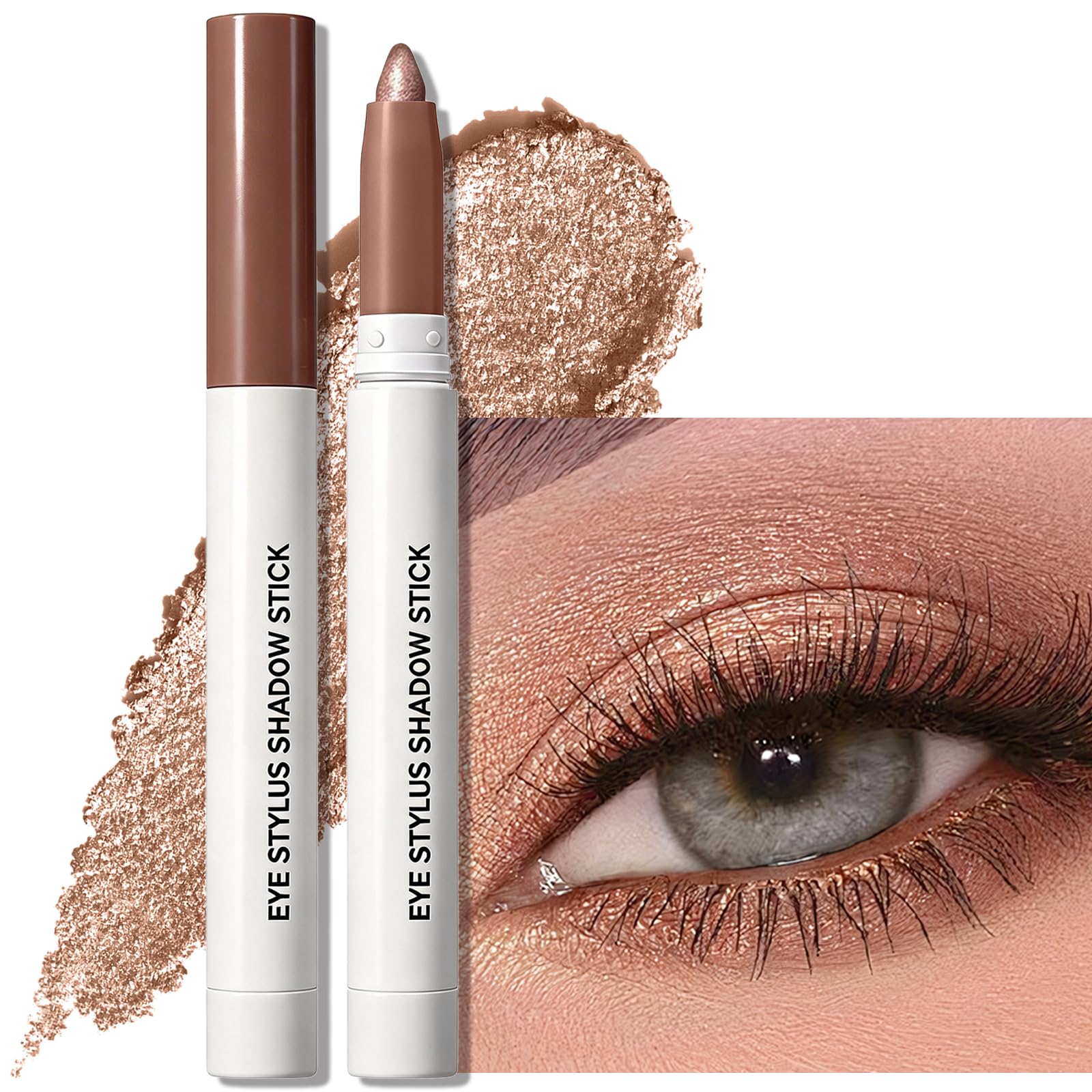 Photo 1 of Wugbc Neutral Taupe Shimmer Eyeshadow Stick