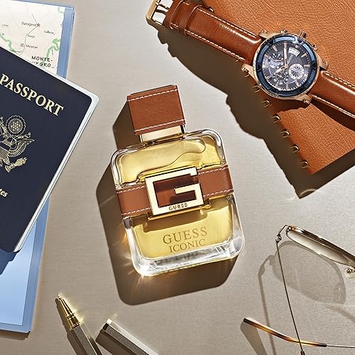 Miniatura 4 de Guess Iconic For Men Eau de Parfum Perfume Spray, Colonia para hombres, 3.4 onzas líquidas