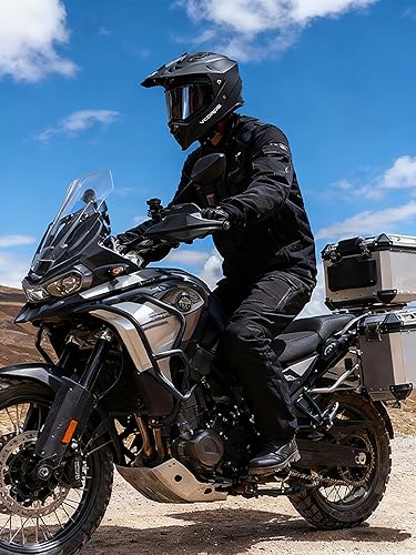 Miniatura 7 de VCOROS Casco de motocicleta de aventura VS-908 ATV Dirt Bike Off Road Motocross casco de cara completa para adultos aprobado por DOT