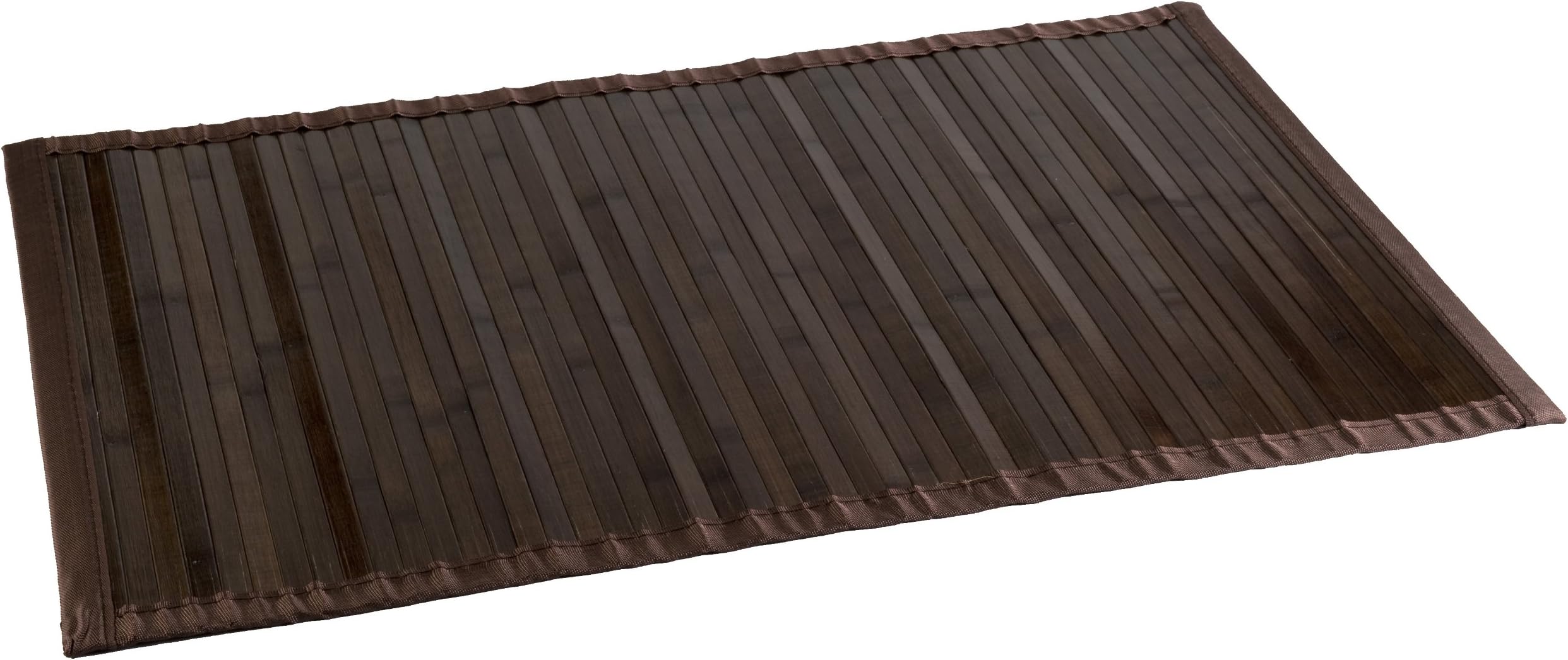 Estores Basic Natural Carpet, Bamboo, Wenge, 150 x 80 x 0.5 cm