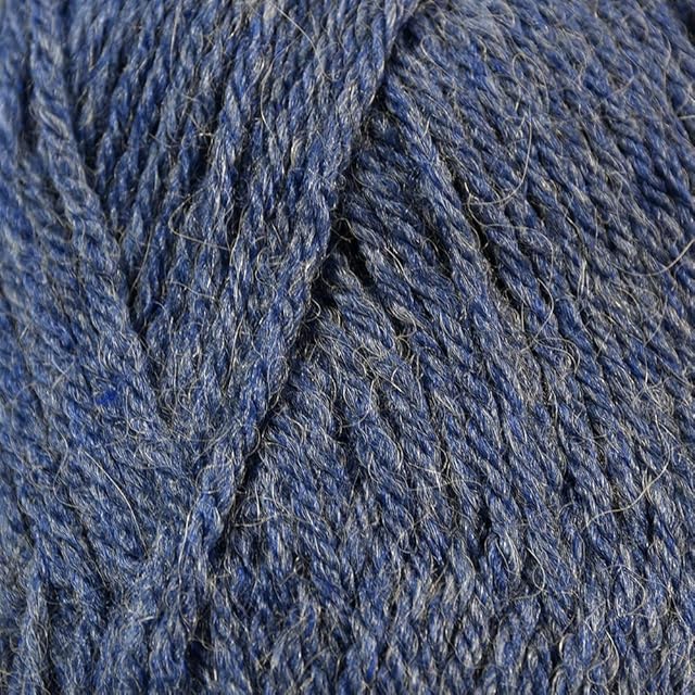 Aztec Aran with Alpaca - Blue - AL16-100g