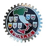 Grille Badge Italia Italian Heritage Italy
