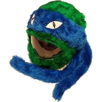 Fabric Cover for Motorcycle Helmet - Funny Helmet Cover Great Eye-catching Accessory for Motorcycle Helmets Against Dust Shock & Scratches - Handmade in Poland - One Size