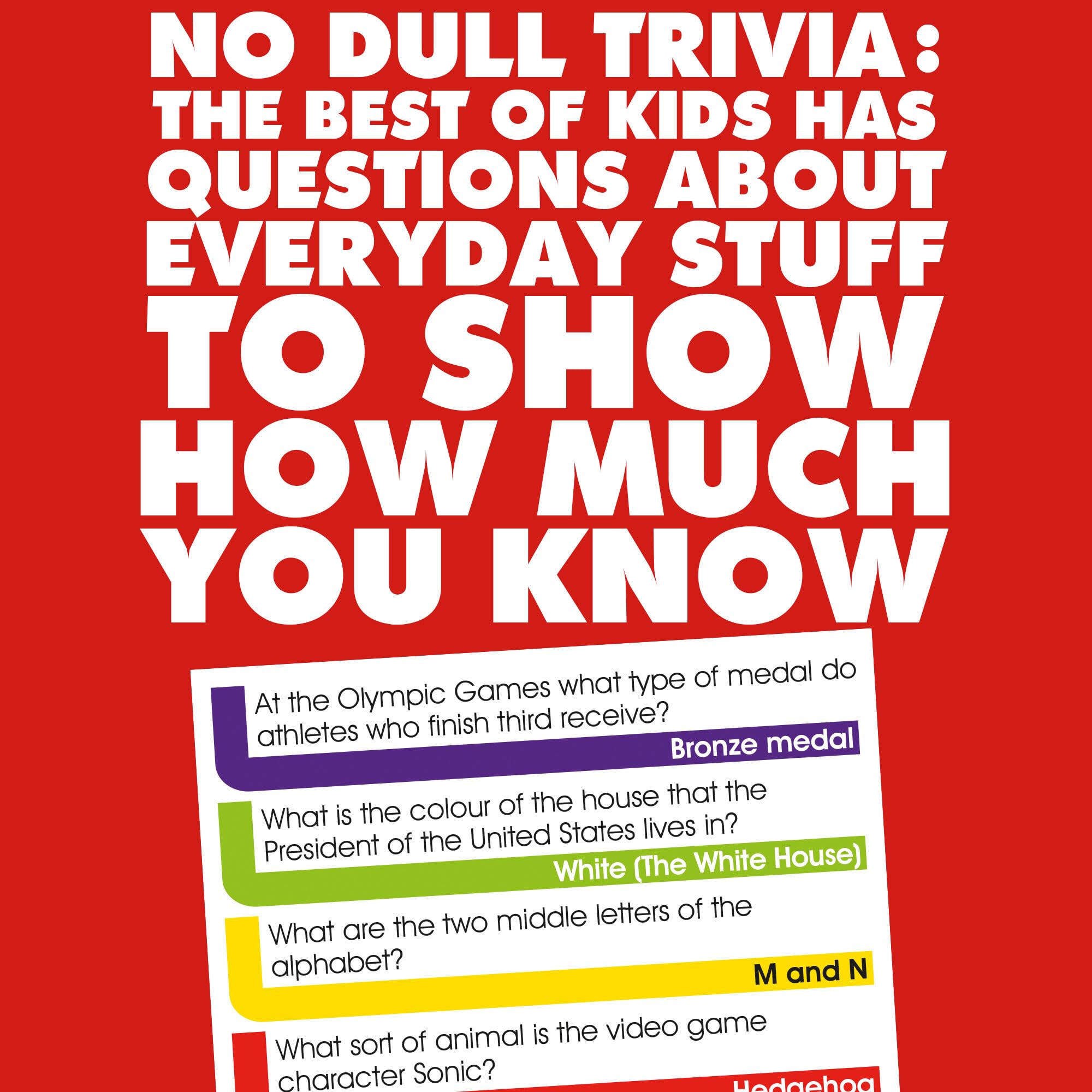 Drumond Park LOGO Best of Kids Mini Board Game, Trivia Game with Kid Friendly Quiz Cards - Image 4