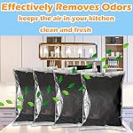 2.9 Pounds Odor Absorbing Filter Refill for FoodCycler Kitchen Waste Composters, Replacement Activated Charcoal Compatible with Eco 5 FoodCycler Electric Composter