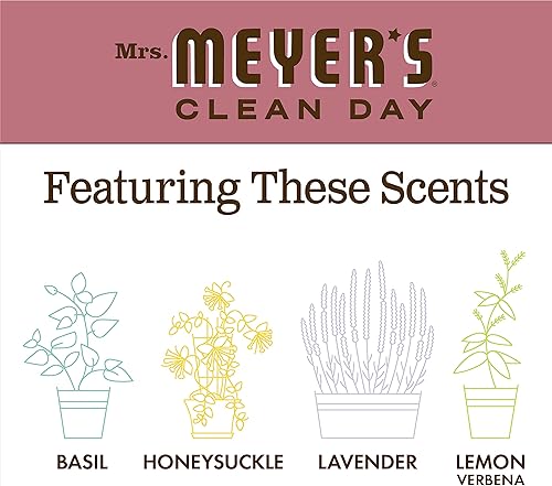 Miniatura 170 de Mrs. Meyer's Clean Day - Detergente líquido para platos, aroma a campanillas azules, fórmula biodegradable, paquete de 3 unidades, 16 fl oz