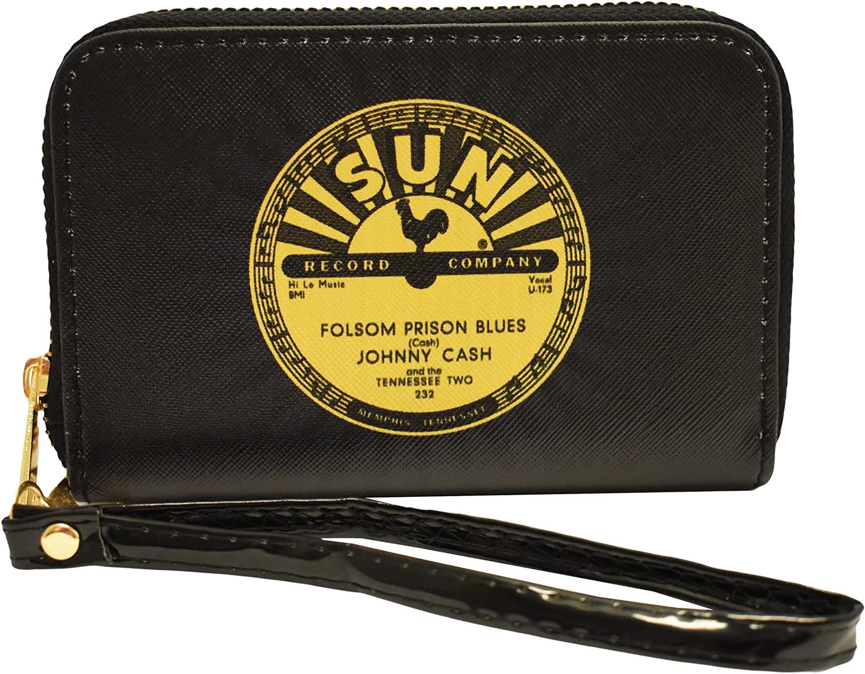 Midsouth ProductsSun Records Johnny Cash Wallet, Folsom Prison - Black
