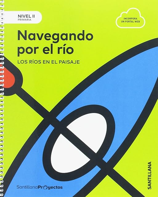 Portada de Navegando por el Rio 3º Educacion Primaria Nivel II Castellano Ed 2017