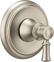 Vista 4 de Moen UT2031BL Dartmoor - Kit de molduras de transferencia M-CORE de 1 mango, requiere válvula, negro mate