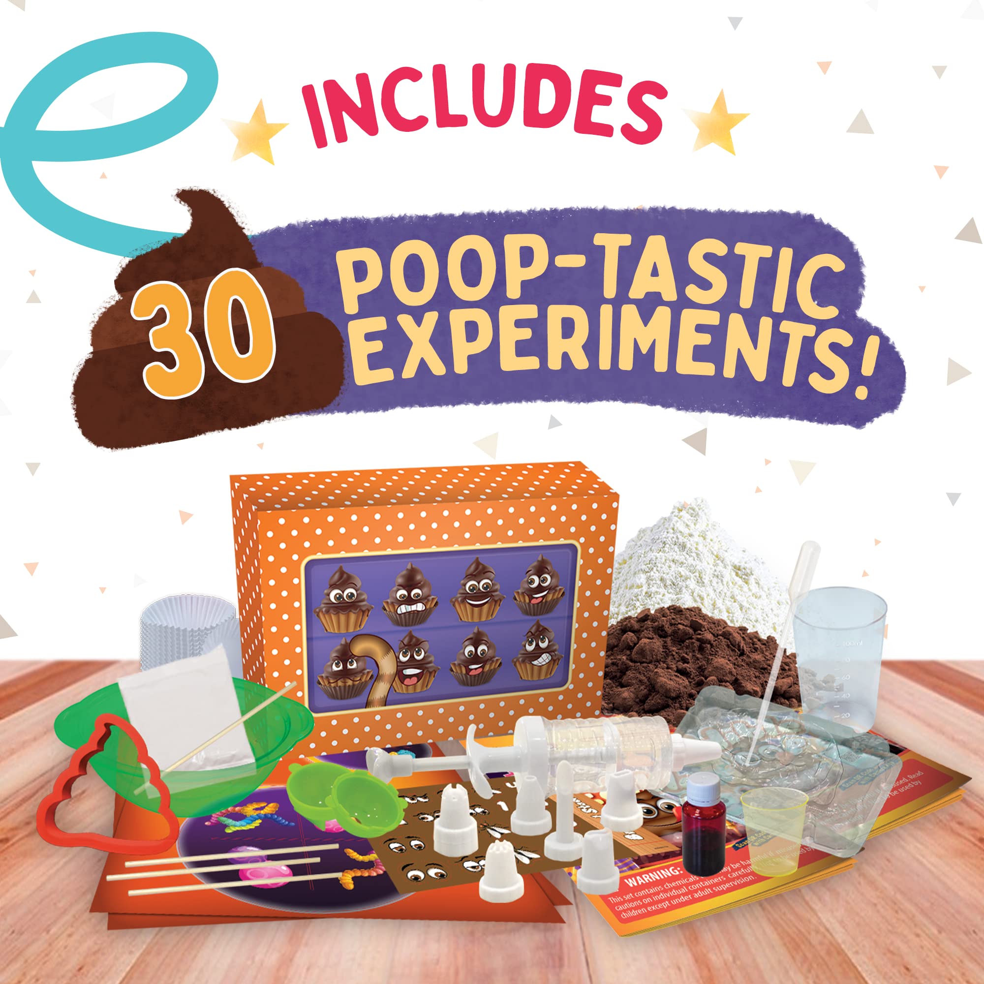 Playz Edible Poo Chocolate & Candy Making Science Kit