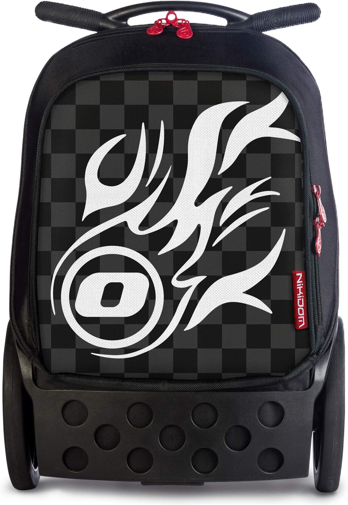 Nikidom Unisex-Children School Bag, Black, One Size