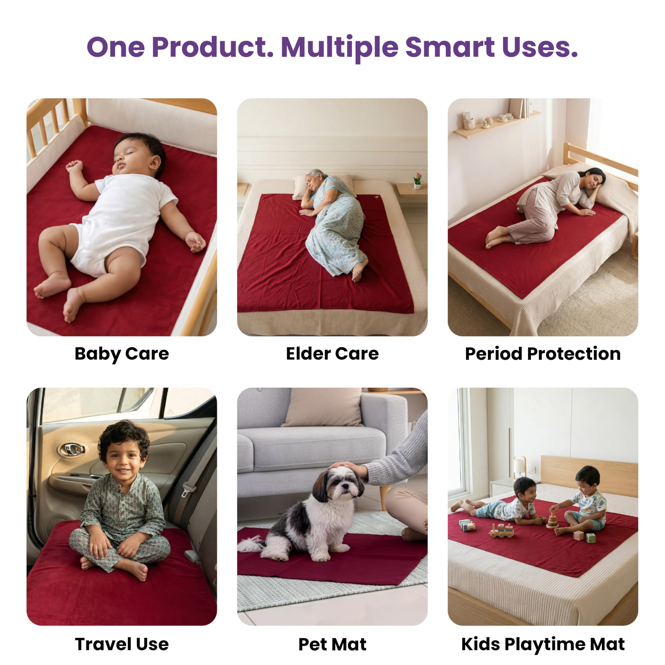 MY ARMOR Baby Dry Sheet - Waterproof & Leakproof -7 MY ARMOR Baby Dry Sheet - Waterproof & Leakproof -7