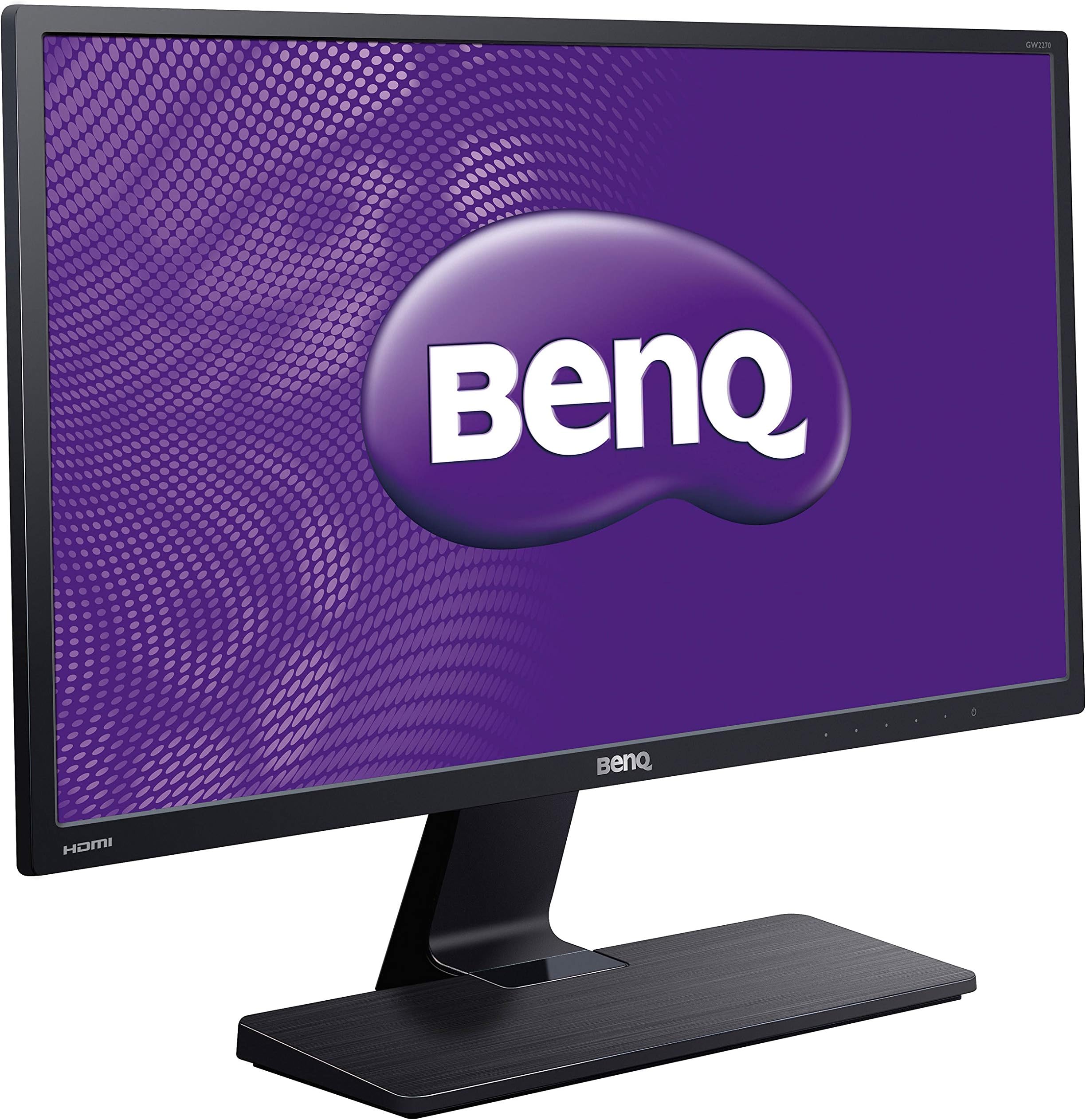 BenQ 21.5 inch (54.6 cm) Slim Bezel LED Backlit Computer Monitor - Full HD, VA Panel with VGA, DVI Ports - GW2270 (Black)