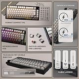 The G-Lab Keyz Elite 300 GRG - Clavier sans Fil TKL Mécanique AZERTY FR - 8