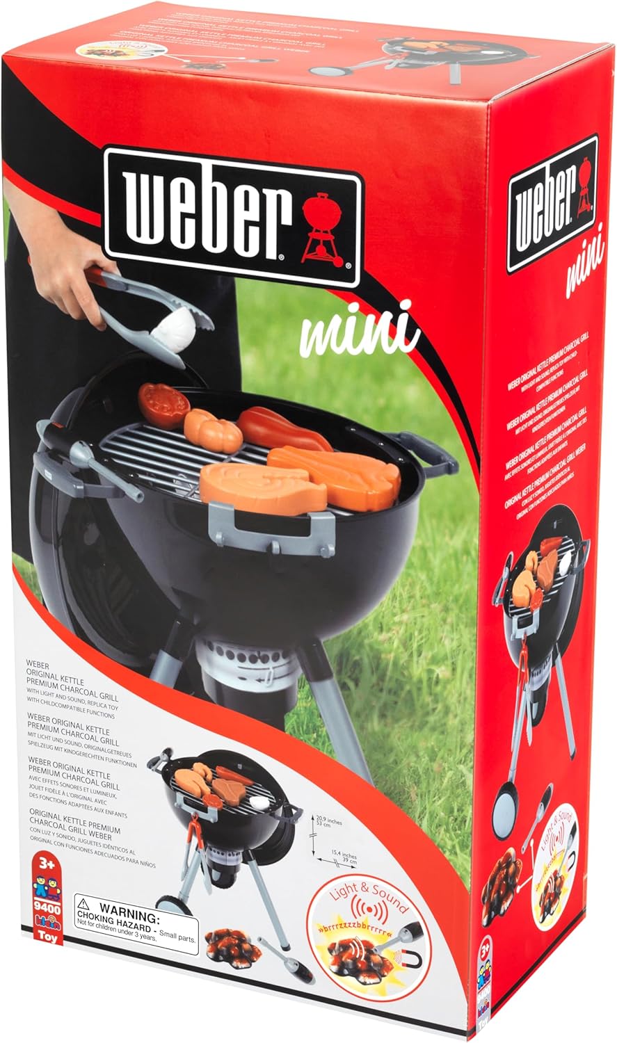 Theo Klein - Weber Kettle Barbecue, Black, Regular