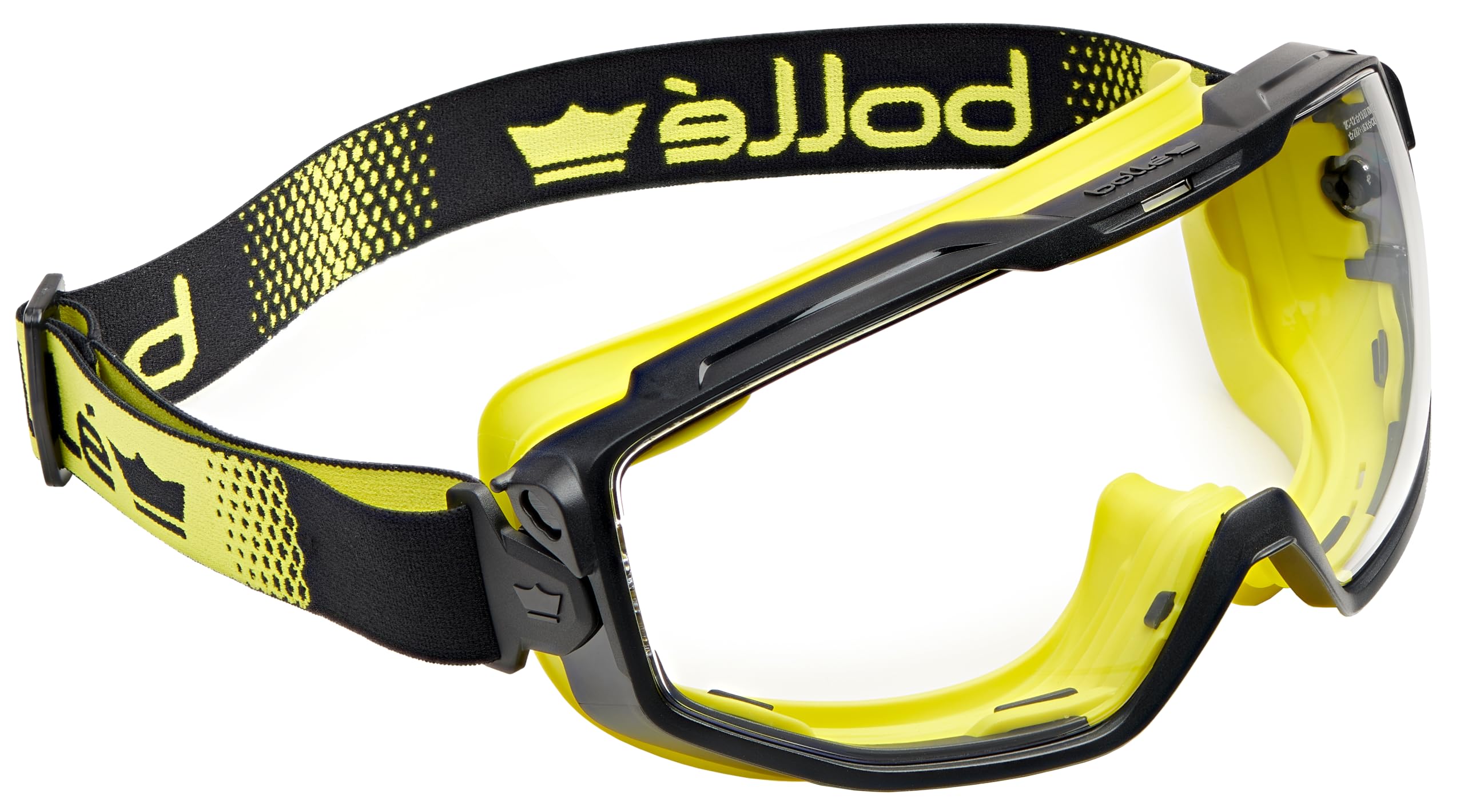 Bollé Bolle Universal Goggle Vented Clear Lens Yellow/Black One Size Bounivgn10w