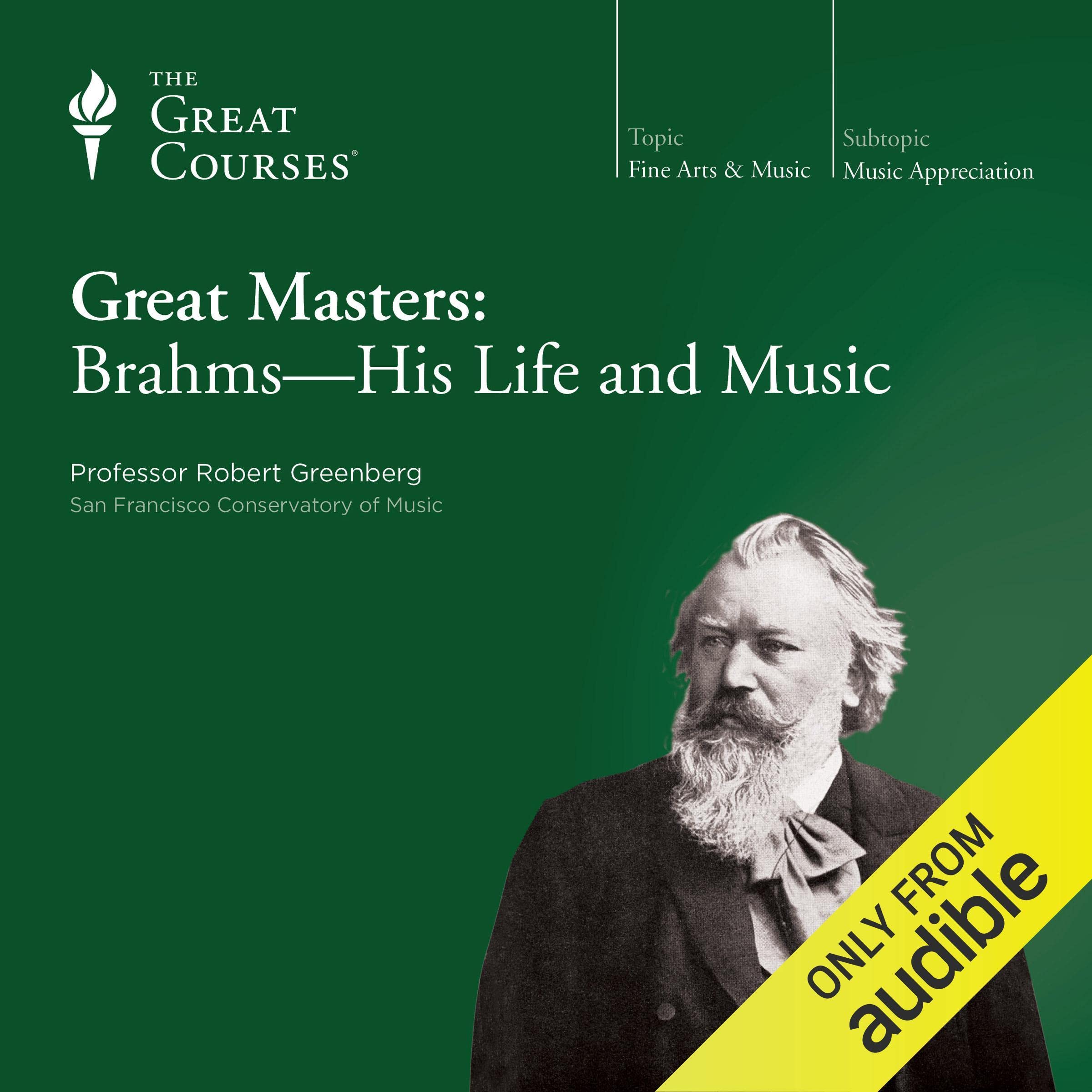 Cover art for Great Masters: Brahms-His Life and Music
