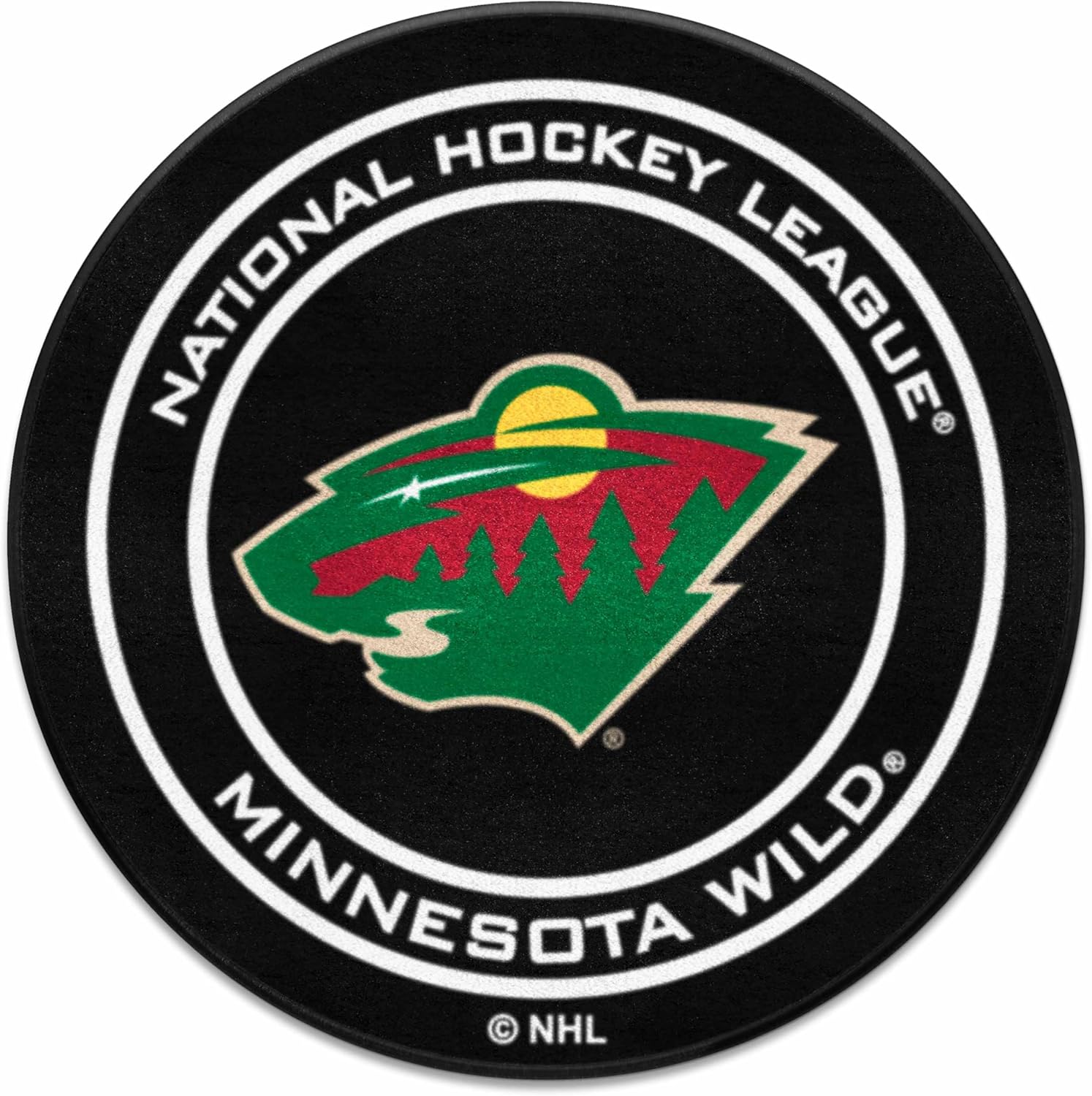 FANMATS 10268 Minnesota Wild Starter Mat Accent Rug - 19in. x 30in. | Sports Fan Home Decor Rug and Tailgating Mat