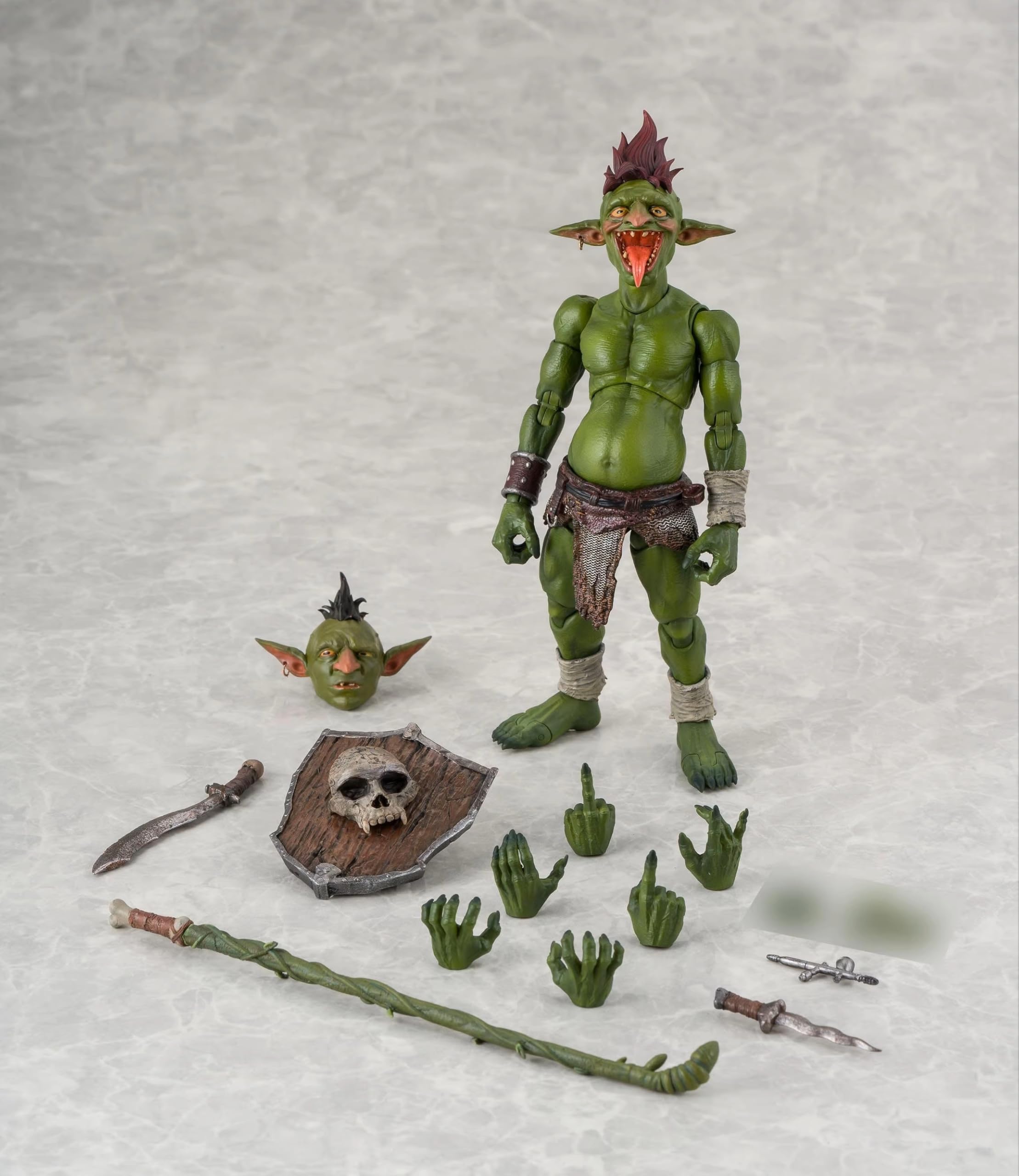 Amazon.com: Pipigirl 1/12 Anime Style Action Figures Kits, Mohican
