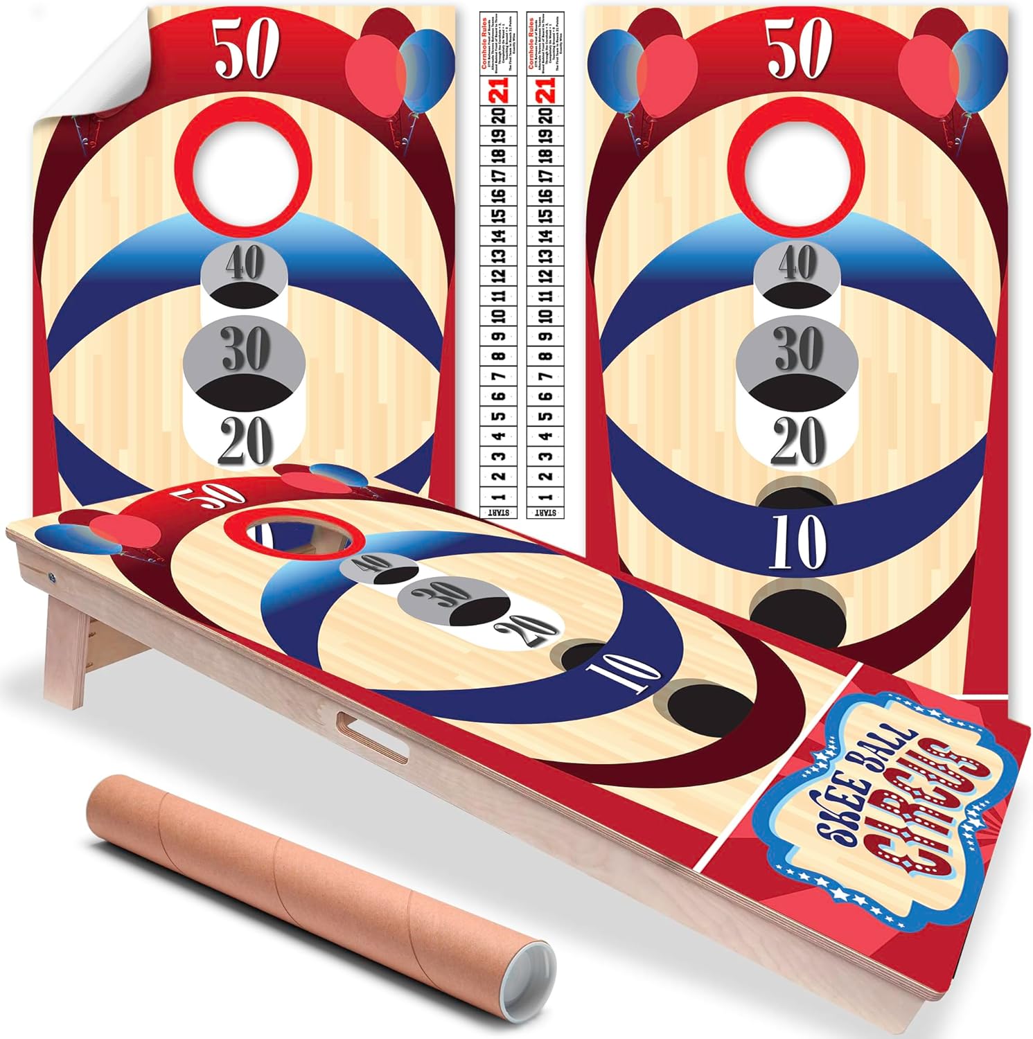 Lone Star Art Cornhole Board Wraps and Decals for Boards Set of 2 Skins Professional Vinyl Covers Sticker - Skee Ball Fun Game Cornhole Decal for Boards Covers Sticker Cornhole Vinyl Wraps