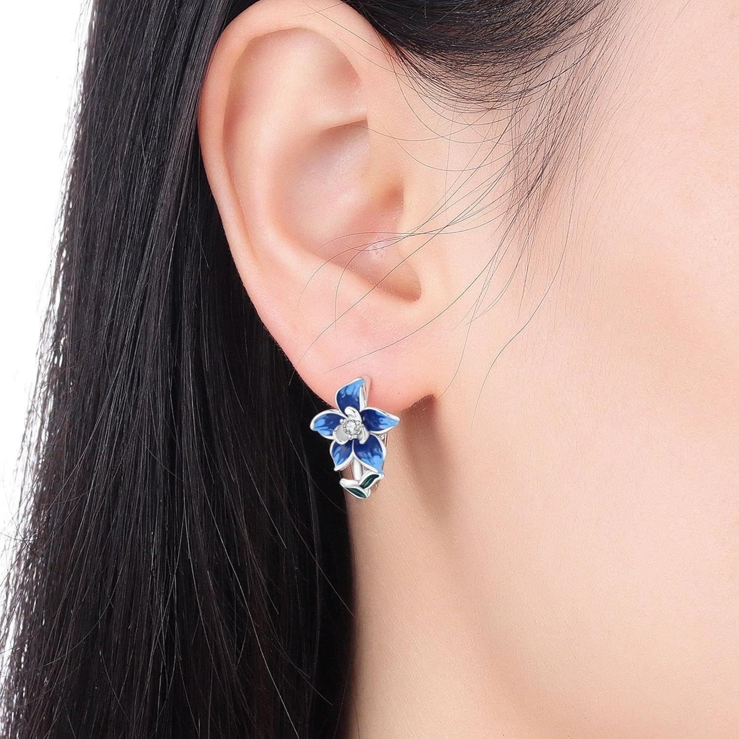 Hoop Earrings for Women, Hypoallergenic 925 Sterling Silver Hoops, Minimalist Everyday Earrings for Sensitive Ears, Perfect Daily Jewelry Gifts - Image 4