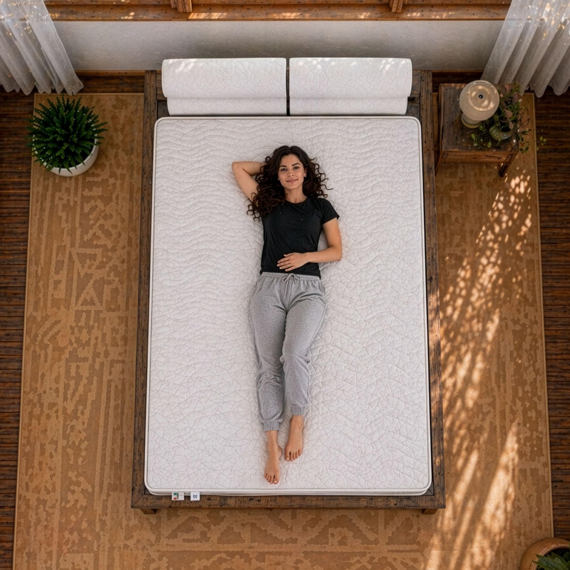 Baldiflex Emporio Materasso Matrimoniale in Memory Amazonia SuperTop, 160x190 cm Alto 30 cm, Portanza a Zone Differenziate, Ergonomico, Antiacaro, Traspirante