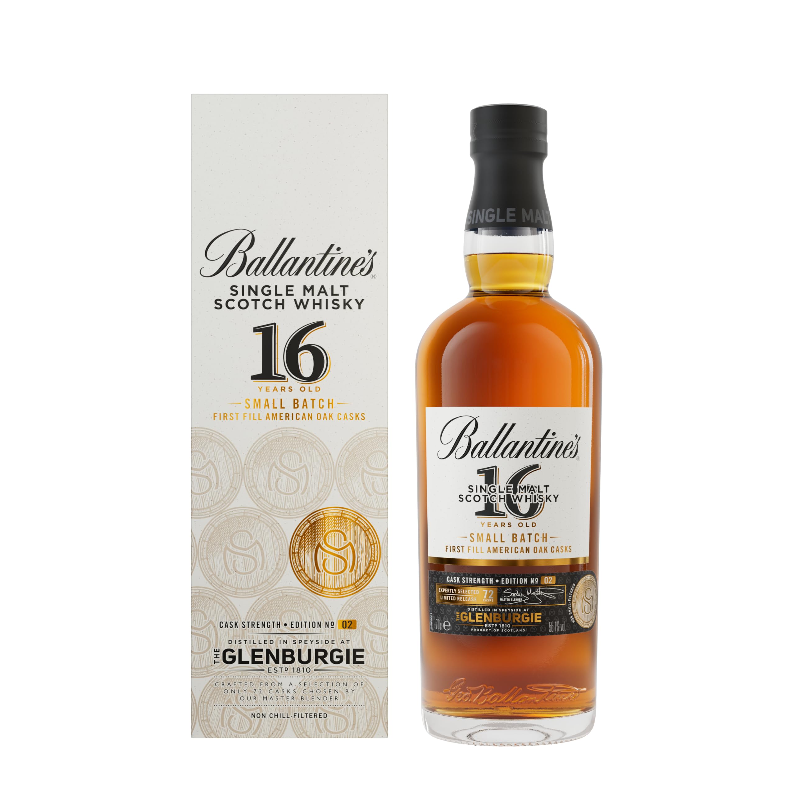 Ballantine's 16年 シングルモルト グレンバーギー Amazon.co.jp: バランタイン シングルモルト グレンバーギー 16年