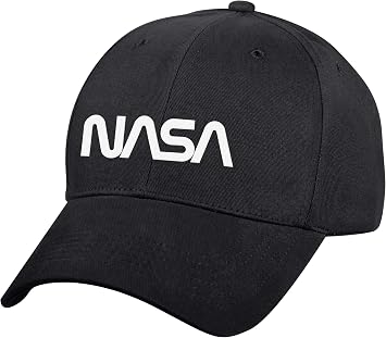Rothco NASA Worm Logo Low Profile Cap - Black