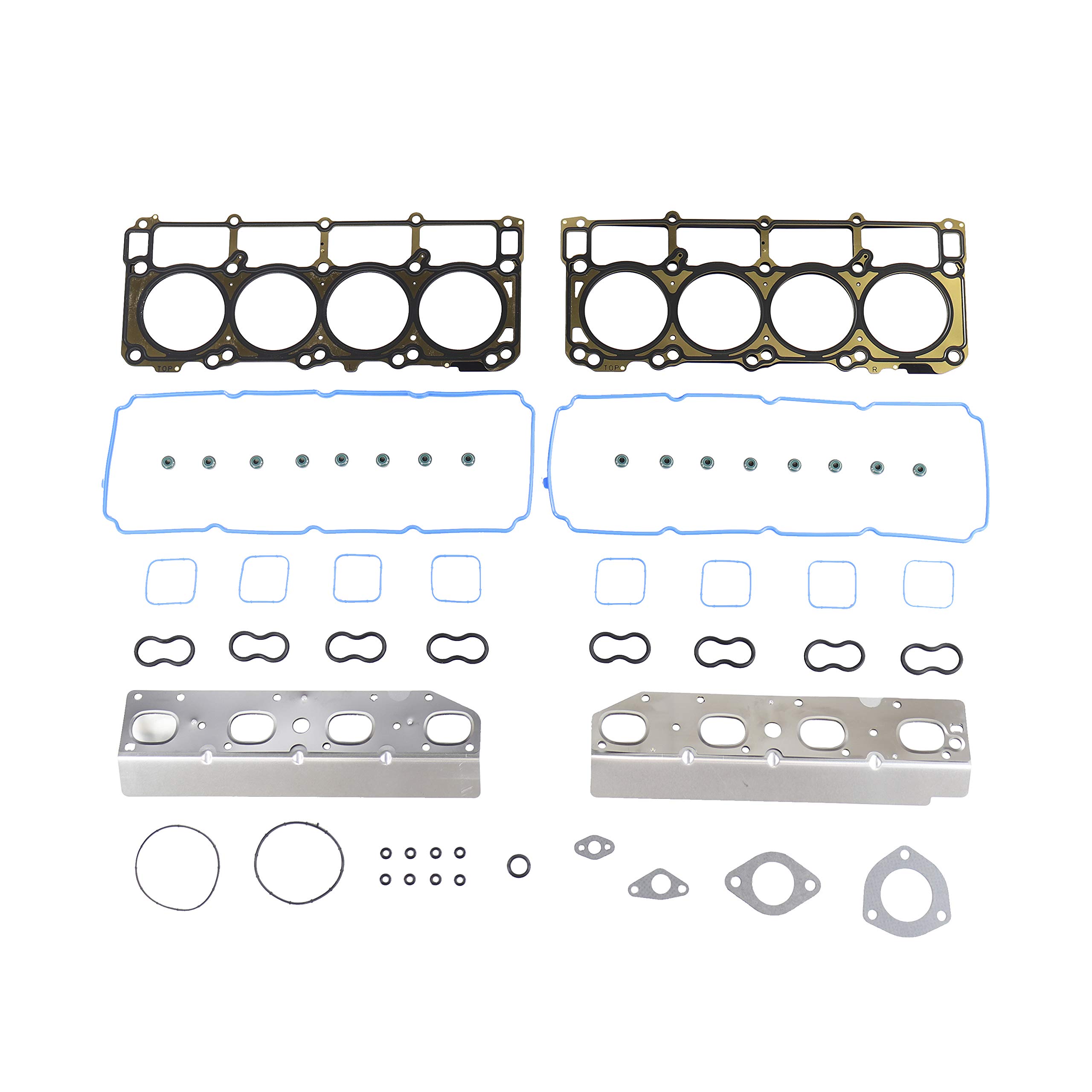 DNJ HGS1163 MLS Head Gasket Set for 2009-2015 / Chrysler, Dodge, Jeep, Ram  / 1500, 2500, 300, 3500, Aspen, Challenger, Charger, Commander, Durango, ...