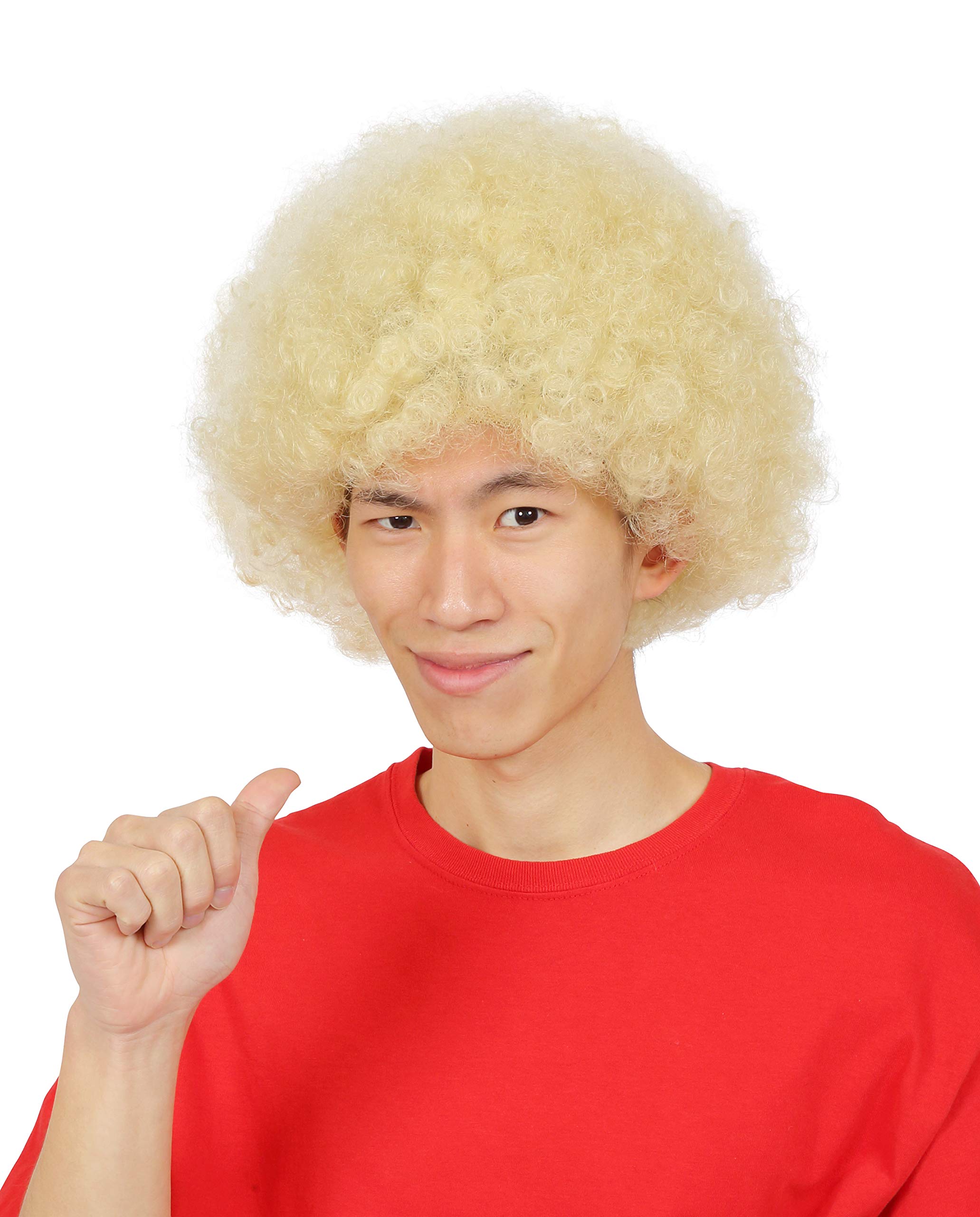 クリアストーン(Clearstone) カツランド コスプレ ハロウィン カツラ アフロ ユニセックス ゴールド