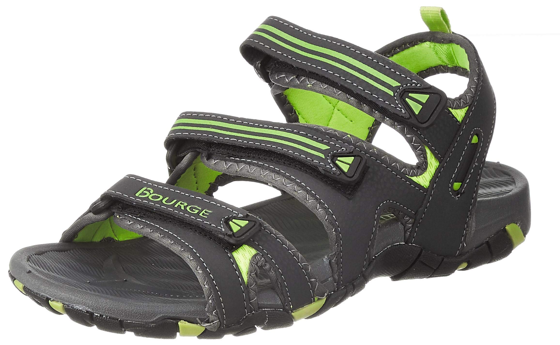 Bourge Mens Garda-Z23 D.Grey and P.Green Floaters-6 UK (40 EU) (7 US) (Garda-130-06) (B08HMCZLRD) Amazon Price History, Amazon Price Tracker