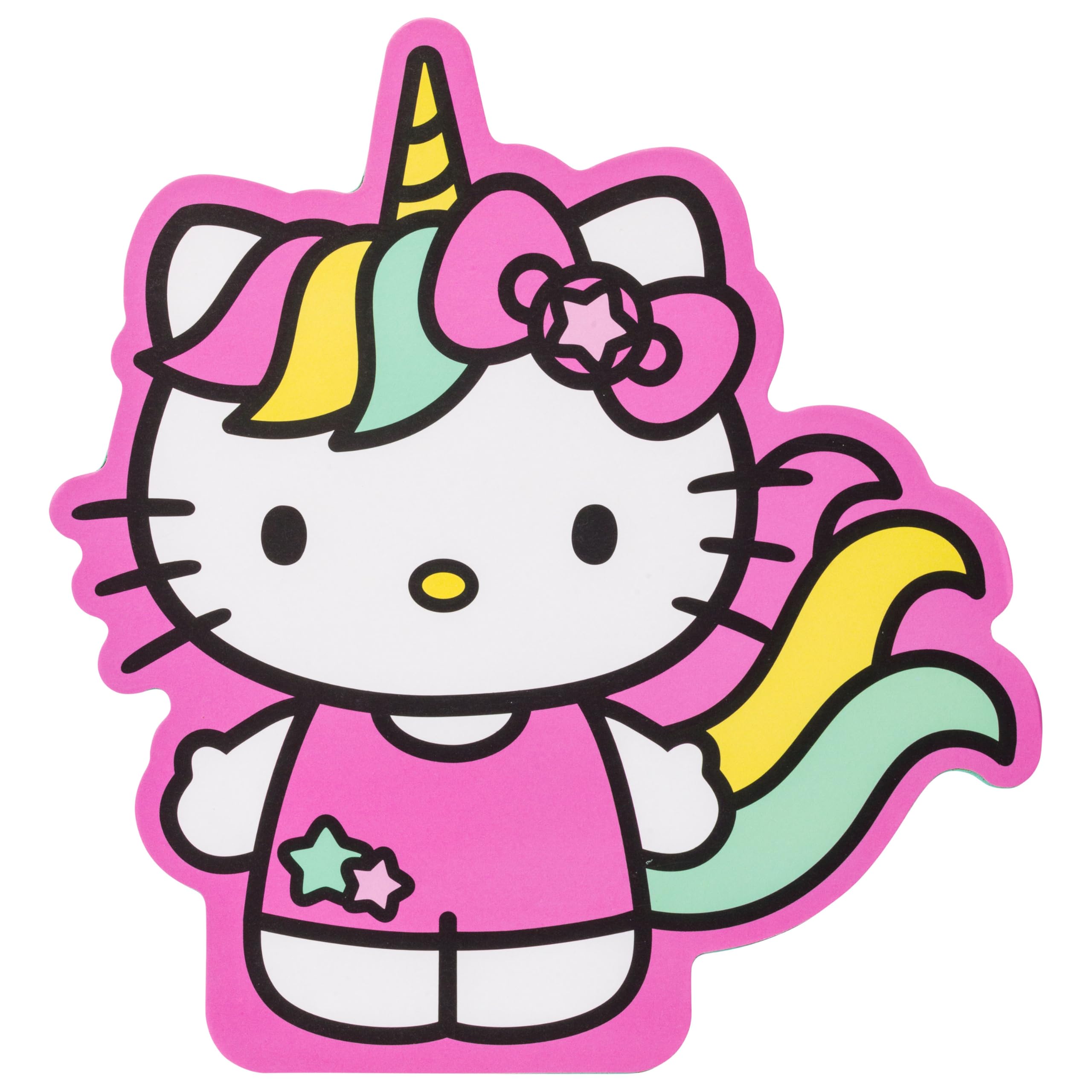 Amazon.com: Silver Buffalo Sanrio Hello Kitty Large Die Cut MDF