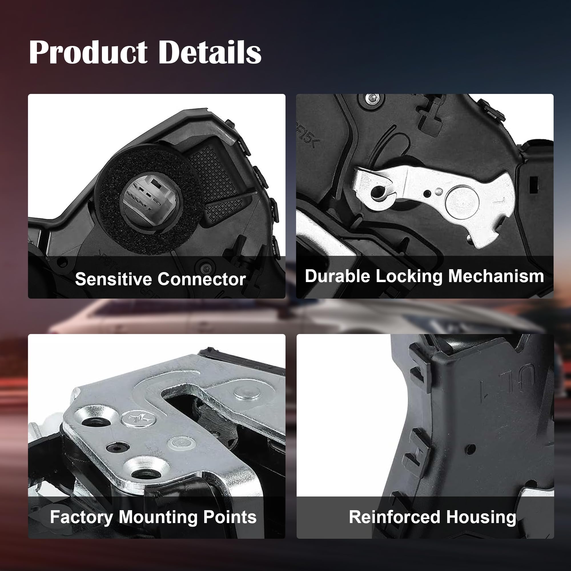 Amazon.co.jp: リッチドアロックアクチュエータモーターフロント左運転