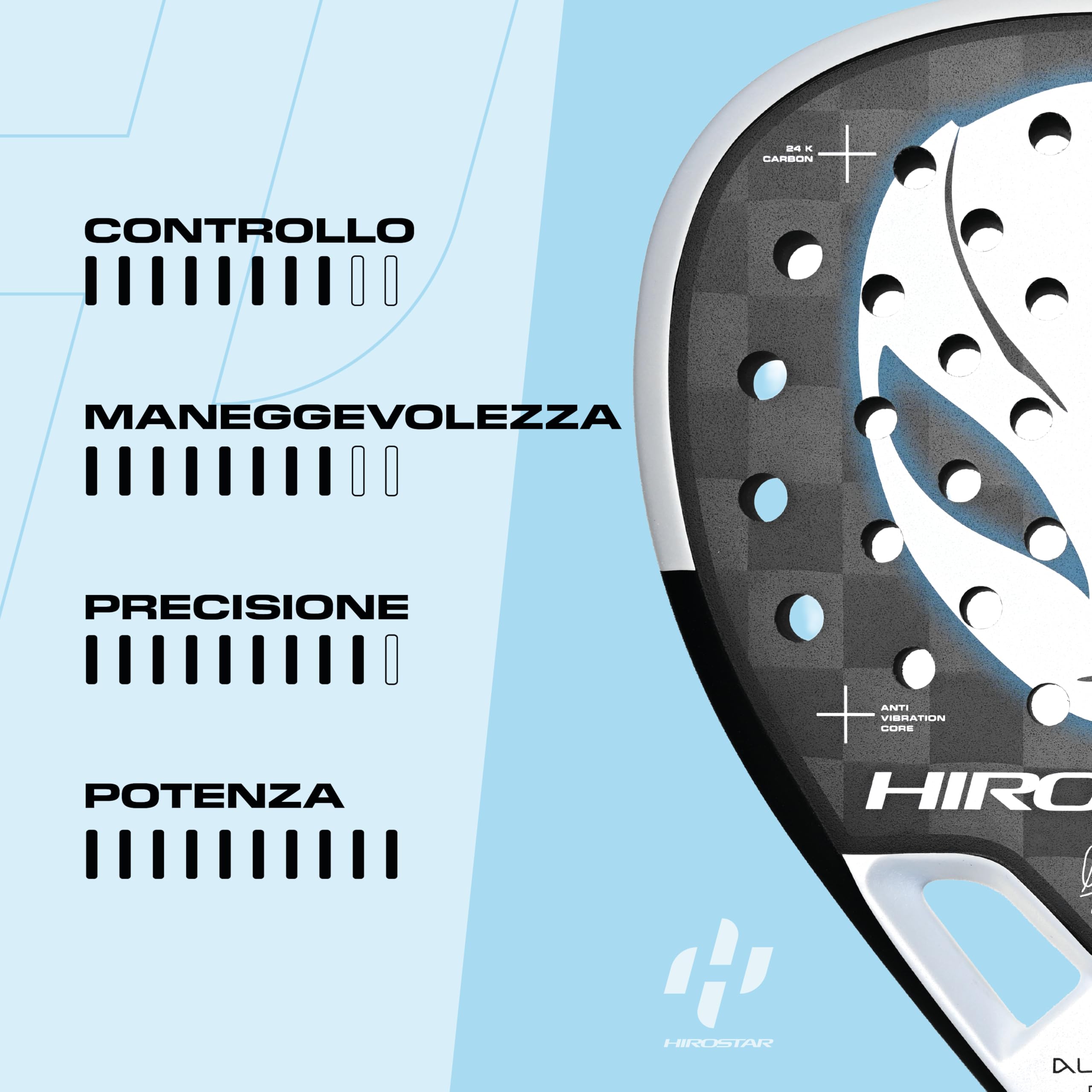 Racchetta Padel Alien Pro 2025 | Racchetta da Padel Con Forma a Diamante, 100% Carbonio 24K, Bilanciamento Alto, Peso 365g - 380g