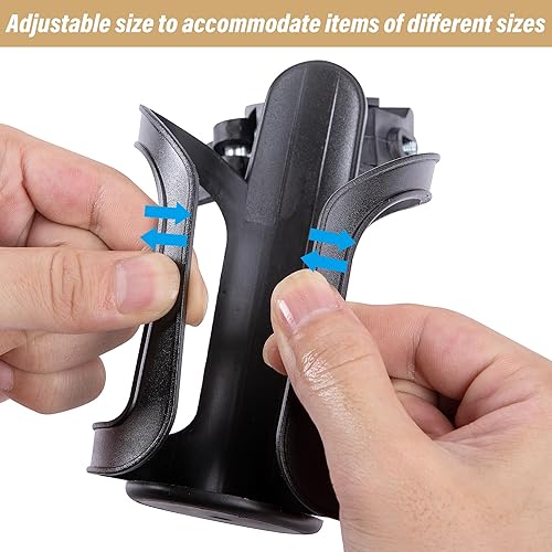 Miniatura 4 de Adnee 6 portavasos, soporte para árbol, caza, para caza de árboles, universal, rotación de 360 grados, para caza, bicicleta, cochecito, andador,