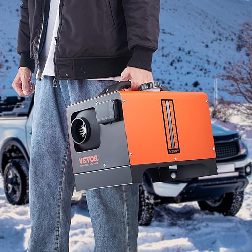 Miniatura 8 de VEVOR Calentador diésel de 8KW, calentador diésel todo en uno con control remoto y pantalla LCD, calentador de litera de estacionamiento,