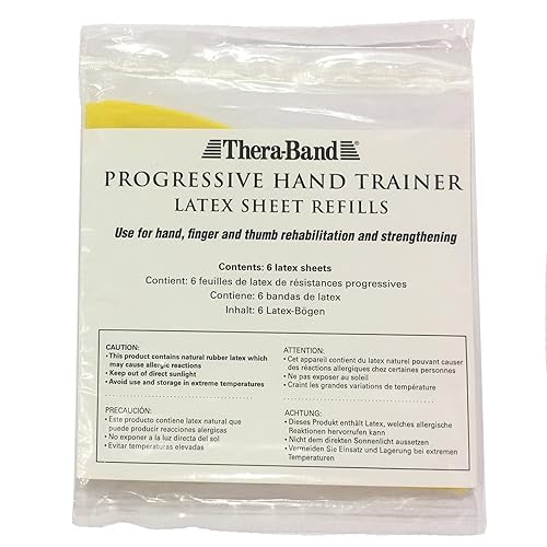 Miniatura 3 de THERABAND Entrenador progresivo de mano, muñeca, antebrazo y fortalecedor de mano para escalada en roca, guitarristas y piano, rehabilitación y