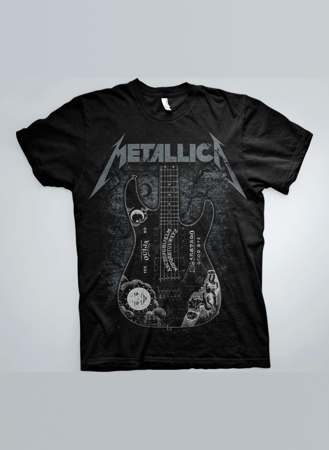 Metallica Unisex Adult Hammett Ouija Guitar T-Shirt