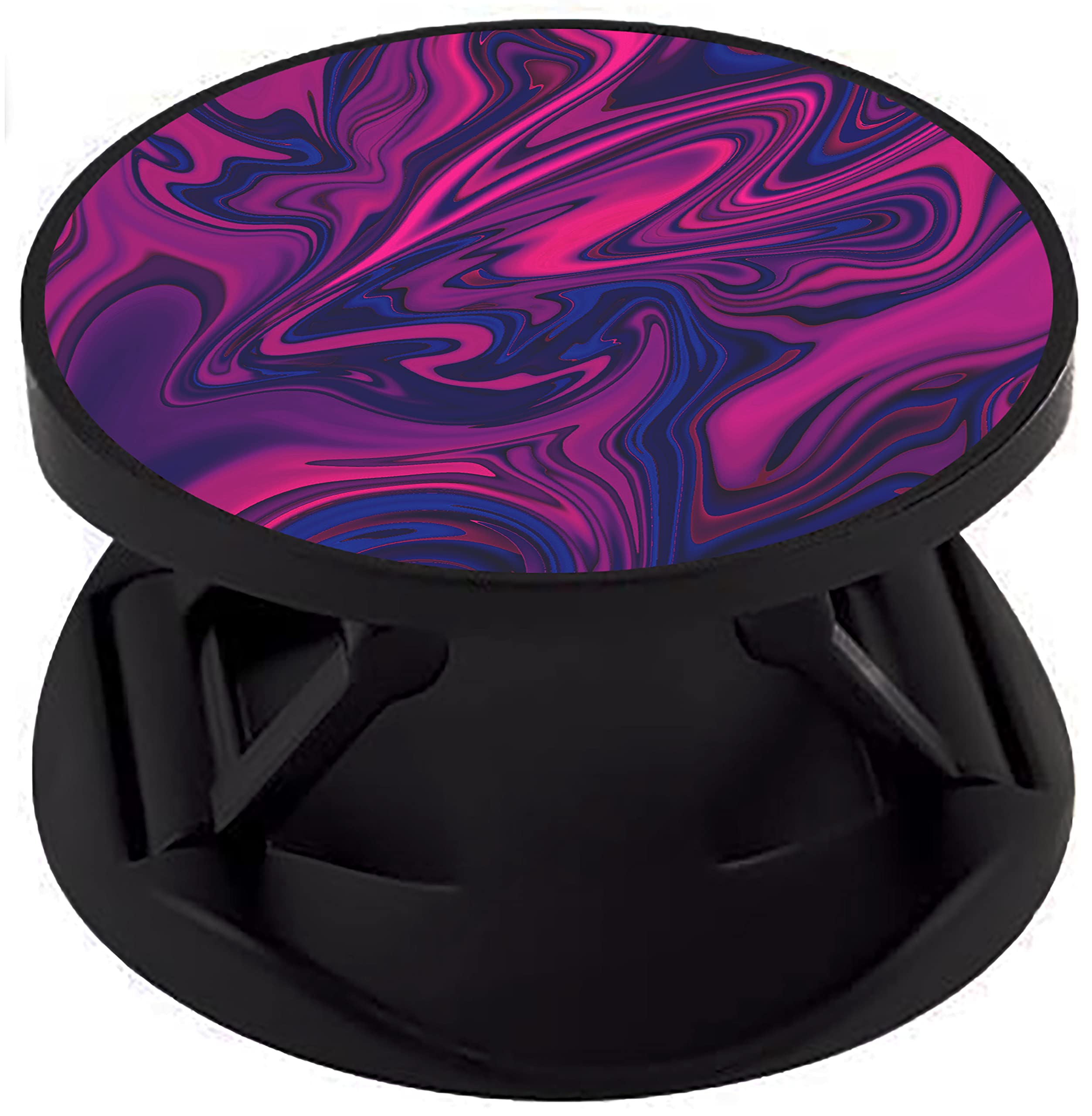 eggshell® Premium Super Selfie Grip Stand for Tablets Finish Effect Mobile Back Holder (Mobile Selfie Finger Grip) with Expanding Stand for All Smartphones & Tablets (Purple Creamy Abstract) (B09B116SPL) Amazon Price History, Amazon Price Tracker