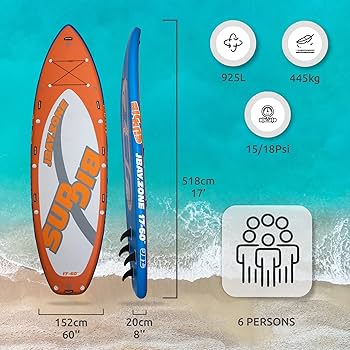 JBAY.Zone SUP Inflatable Stand Up Paddle Model Big SUP Y3 17
