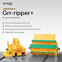 Vista 2 de GRR-RIPPER+ de Microjig. Incluye kit SafeRip. Bloque de empuje 3D totalmente ajustable para sierras de mesa, mesas de enrutado, sierras de banda