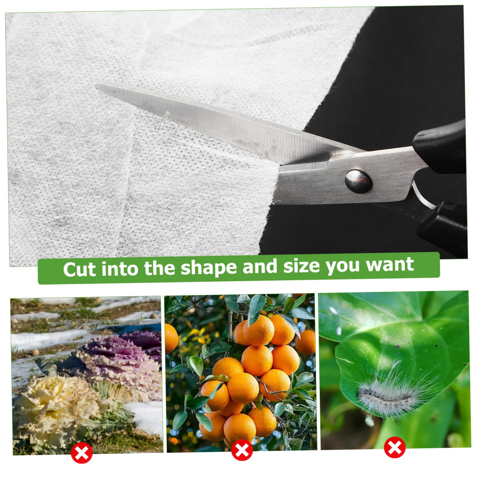 Toddmomy Copertura per Piante Inverno 2 Pezzi Non Tessuto Bianco | Protezione dal Freddo, Confezione Doppia, Copri Piante Inverno per Balcone